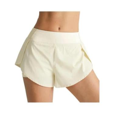 Imagem de Shorts Esportivos Femininos De Verão Com Camada Dupla Para Corrida, Yo
