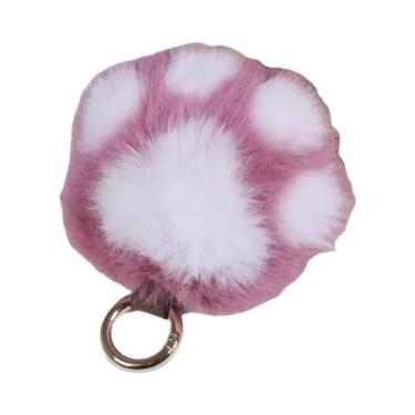 Imagem de Chaveiro De Pata De Gato Fofo E Peludo Para Mulheres E Meninas, Pingen