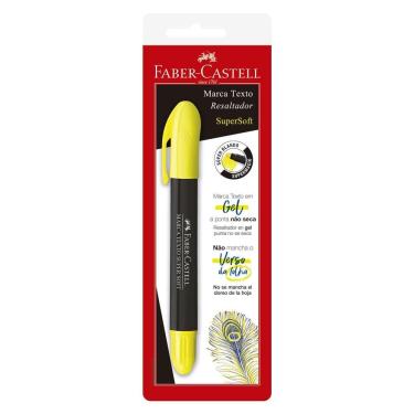 Imagem de Marcador de Texto Gel Amarelo Faber-Castell