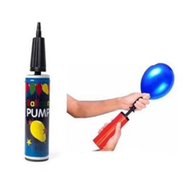Imagem de Bomba Para Encher Balão Bexiga Festa Manual Bombinha 27 cm - Rio Tijuc
