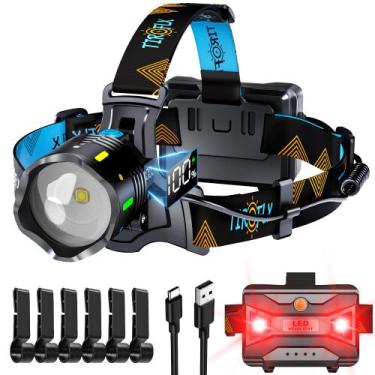 Imagem de Lanterna de Cabeça Recarregável TIROFLX 16000 Lux 125 IP65