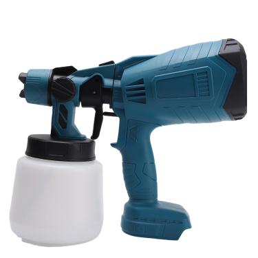 Imagem de Generic Pulverizador Elétrico Pistola de Pintura de Alta Pressão Eficiente para Teto de Móveis, Pulverizador de Tinta Sem Fio Adequado para Bateria de 18V, Pistola de Pintura Em Spray de