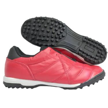 Imagem de Chuteira Couro Classic Sem Logo Diavolo Society Sola Amortecida-Masculino