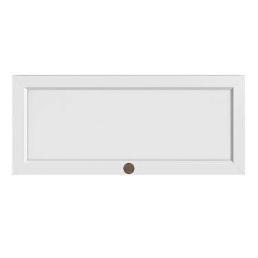 Imagem de Armário Aéreo Geladeira Unna 1 Porta Basculante 80cm Branco - Poliman Móveis Branco