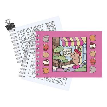 Imagem de Caderno De Desenho Bobbie Goods Urso 48 Folhas 180g T&Z-8088 - NoBrand