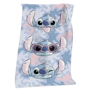 Imagem de Toalha de Banho Felpudo Stitch Dohler