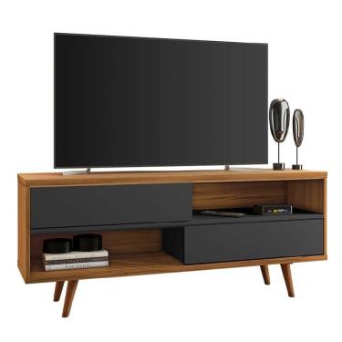 Imagem de Rack Para Tv Até 50" Nt1180 Notável Preto / Freijó