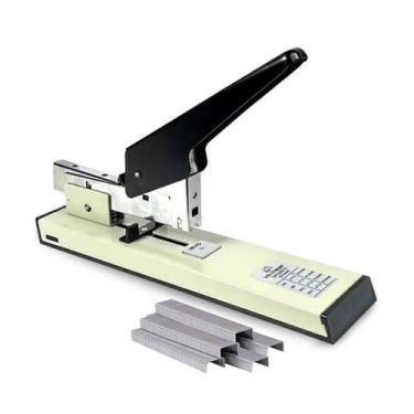 Imagem de Kit Grampeador Metal 240 Folhas e 1000 Grampos 23/6 23/24mm - Motivate