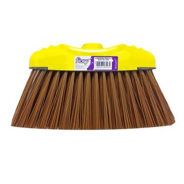 Imagem de Vassoura Resistente Multiuso Duravel Prática Limpeza Sem Cabo Unidade