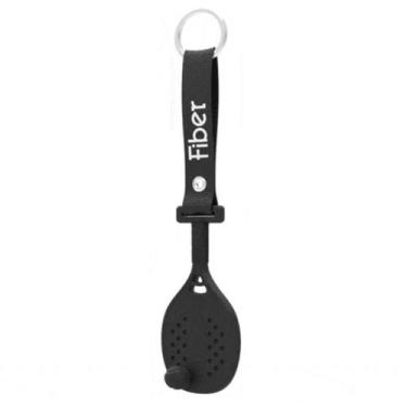 Imagem de Chaveiro Fiber Sports 3D Raquete Beach Tennis, Preto