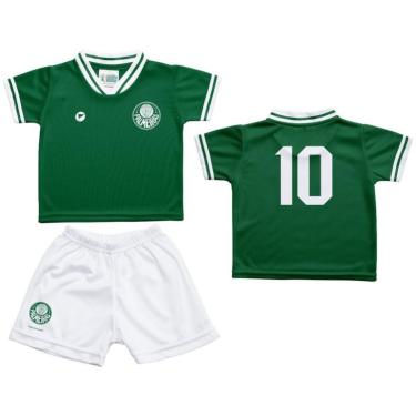 Imagem de Conjunto Bebê Palmeiras Uniforme Verde - Torcida Baby