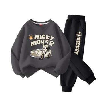 Imagem de Conjunto De Agasalho De Algodão Para Bebês, Meninos E Meninas, Com Est