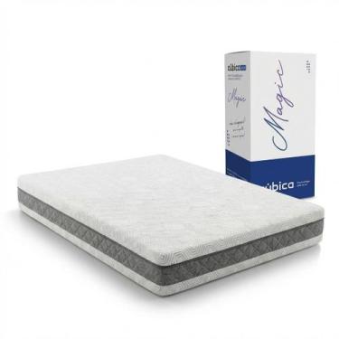 Imagem de Colchão Casal à Vácuo Espuma D33 138cm x 23cm Urban Magic Arte Cúbica 