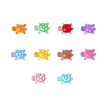 Imagem de Pingentes De Sapato 3D De Tartaruga Que Brilham No Escuro, 10 Peças, D