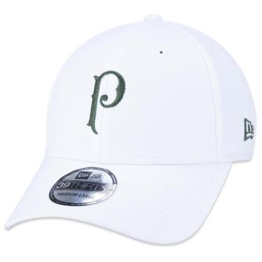 Imagem de Boné New Era Palmeiras 39Thirty Aba Curva Fitted Masculino-Masculino