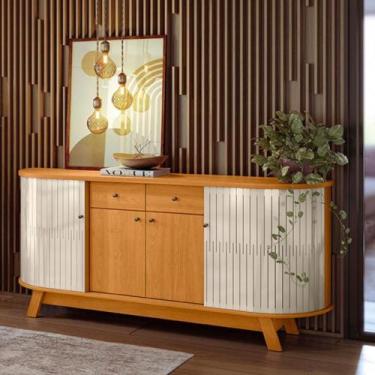 Imagem de Buffet Mônaco Com Portas Cinamomo-off-white - MADETEC MOVEIS