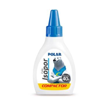 Imagem de Cola de Isopor Compactor 40g para Maquetes e Trabalhos Escolares 1 Unidade Transparente