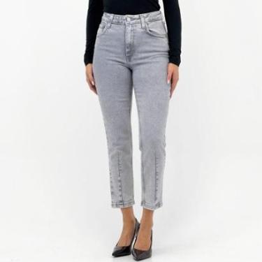 Imagem de Calça Damyller Jeans Estonada Skinny Cropped Feminina-Feminino