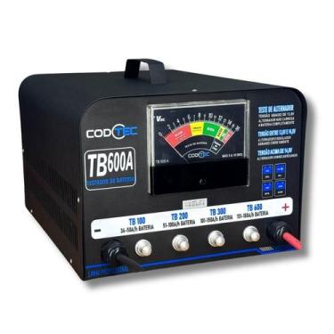 Imagem de Testador de Bateria e Alternador Carro Caminhão 12V TB600 Codtec
