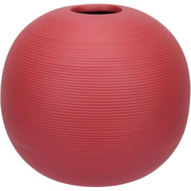 Imagem de VASO DECORATIVO ENFIETE CASA APARADOR HOME&CO CERÂMICA 13x16x16cm TERRACOTA