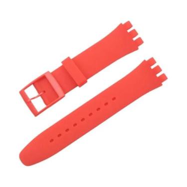 Imagem de Pulseira De Silicone Colorida 16mm-20mm, Strap De Borracha À Prova d'Á