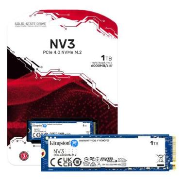 Imagem de HD SSD M.2 Kingston NV3 PCIE 4.0X4 NVME 1Tb SNV3S1000G 6451