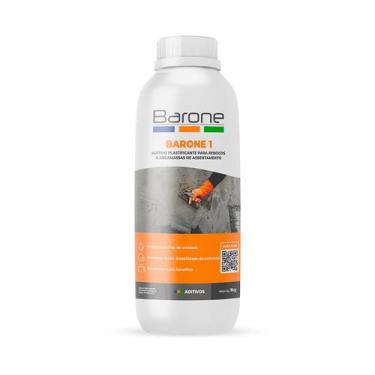 Imagem de Aditivo Impermeabilizante Para Argamassa Concreto Barone 1kg