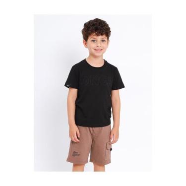 Imagem de Bermuda Avulso Meninos Banana Danger, 12, Marrom