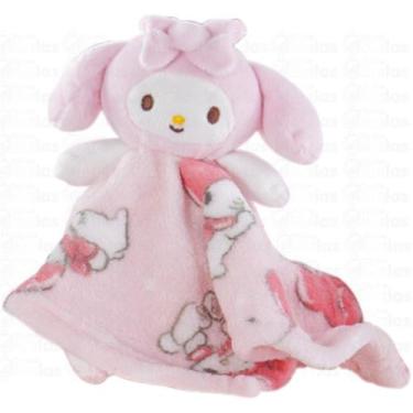 Imagem de Manta com Naninha Cobertor Bebê Personagens Bene Casa, My Melody