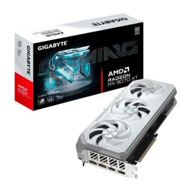Imagem de Placa de Vídeo Gigabyte RX 9070 XT Gaming OC ICE AMD Radeon, 16GB, GDD
