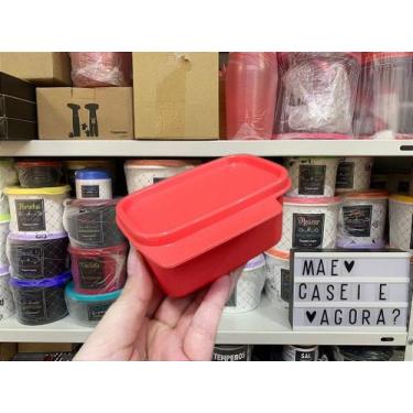 Imagem de Tupperware Basic Line - Recipiente de Armazenamento 160 ml Melancia