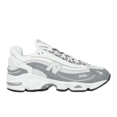 Imagem de Tênis New Balance 1000 Feminino Cinza Claro, 38, Cinza, Cinza claro