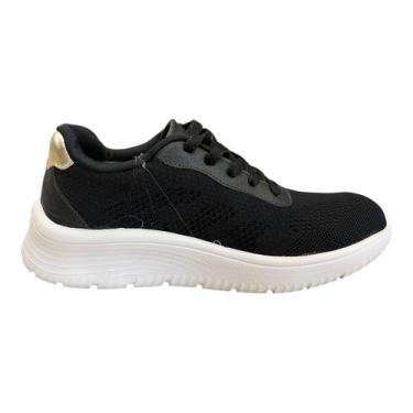Imagem de Tenis Feminino Beira Rio Casual Superleve Conforto Amarração Detalhe M