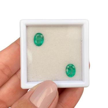 Imagem de Esmeralda Oval Par 2,13ct - ENE2ESE