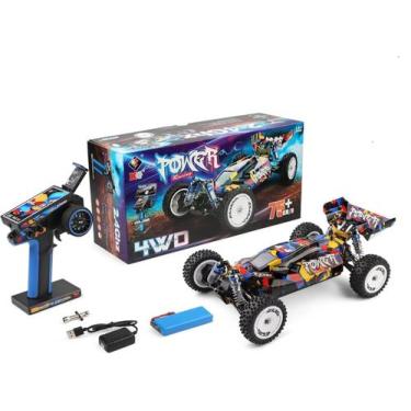 Imagem de Automodelo Wl Toys 1/12 RC Power Racing 75KM 4WD 124007 - Wltoys, Verm