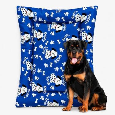 Imagem de Cama de Cachorro Colchão Confort Pet Grande Colchonete Lavável Tamanho