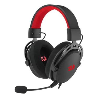 Imagem de Headset Gamer Redragon Cragblade H541 Drivers De 53mm Preto