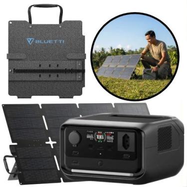 Imagem de EcoFlow River 3 PLUS 600W / 286Wh 110v + Painel Solar 130w Bluetti - E