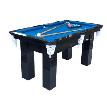Imagem de Mesa de sinuca bilhar snooker RM3 Engers - laka preta -Base Ultra - te