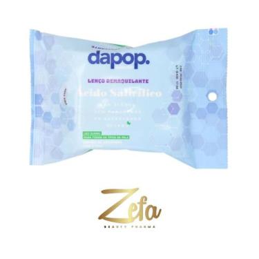 Imagem de Lenço Demaquilante E Limpeza Facial Ácido Salicílico - Dapop