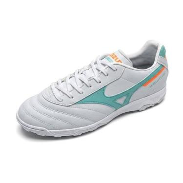 Imagem de Chuteira Mizuno Morelia Society AS CLASSIC bco/vrd - Mizuno, Branco, 4
