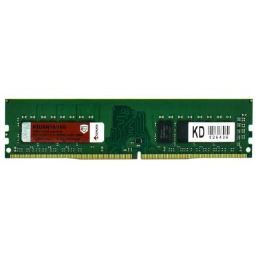 Imagem de Memória RAM Keepdata DDR4 16GB 2666MHz com Alta Performance e Durabilidade KD26N19-16G