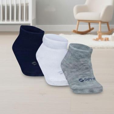 Imagem de Meia Infantil Cano Medio Menina Menino Diversas Cores Para Bebê - Mari