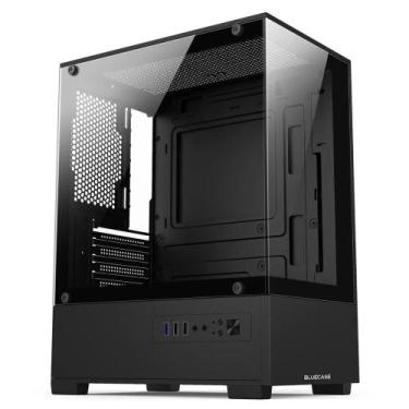 Imagem de Gabinete Gamer Bluecase BG-054 Hit: Vidro Temperado Frontal/Lateral, U