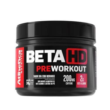 Imagem de Beta HD PreWorkout -240g Uva Com Morango - Athetica Nutrition - Atlhet