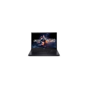 Imagem de Notebook Gamer Acer Nitro V15 ANV15-52-57MC, Intel Core i5-13420H, 8GB RAM, SSD 512GB, 15.6" FHD, RTX 4050, Linux, Preto - NH.U1TAL.004