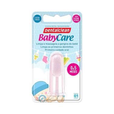 Imagem de Escova Massageadora Infantil Baby Care - Dentalclean, Azul