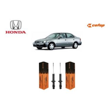 Imagem de 2 Amortecedor Dianteiro Honda Civic 1996 1997 1998 1999 2000