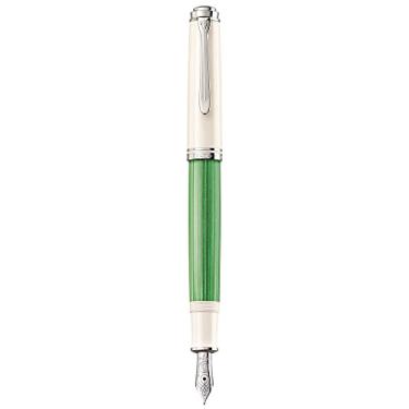 Imagem de Caneta Tinteiro Pelikan M605 Green White Pena Média
