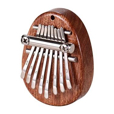 Imagem de Kiboule 8 Teclas Mini Polegar Piano Dedo Percussão Kalimba